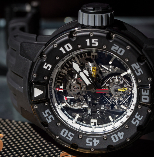 Replica Richard Mille RM 025 Ultimate Diver Tourbillon Chronograph Titanium White new Watch Replica Richard Mille RM 025 Ultimate Diver Tourbillon Chronograph Titanium White new Watch